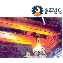 High Temperature Double Girder Metallurgical Overhead Crane for Metal Casting